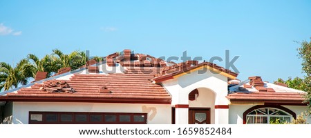 New construction home roof repair service in South Florida.