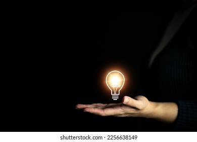 New creative ideas, innovation, brainstorming, inspiration and idea. problem solving ideas. - Shutterstock ID 2256638149