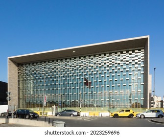 New Atatürk Cultural Center AKM, Which Was Demolished And Rebuilt, Is A Multi-purpose Culture And Art Center Located In Taksim Square. Turkey Istanbul Beyoglu Taksim Square 30 July 2021