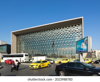 New Atatürk Cultural Center AKM, Which Was Demolished And Rebuilt, Is A Multi-purpose Culture And Art Center Located In Taksim Square. Turkey Istanbul Beyoglu Taksim Square 30 July 2021