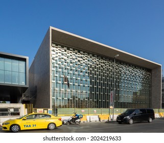 New Atatürk Cultural Center AKM, Which Was Demolished And Rebuilt, Is A Multi-purpose Culture And Art Center Located In Taksim Square. Turkey Istanbul Beyoglu Taksim Square 30 July 2021