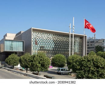 New Atatürk Cultural Center AKM, Which Was Demolished And Rebuilt, Is A Multi-purpose Culture And Art Center Located In Taksim Square. Turkey Istanbul Beyoglu Taksim Square 30 July 2021