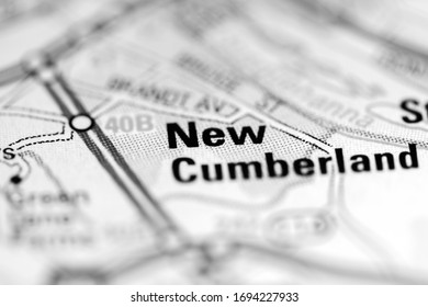 New Cumberland On A Geographical Map Of USA