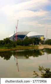 The New Dallas Cowboys Stadium In Arlington, Texas