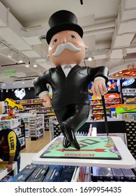 New Delhi, India, 2020. Uncle Pennybags' Full Name Was Given As Milburn Pennybags. Rich Uncle Pennybags Was Renamed Mr. Monopoly After The Fun Board Game 