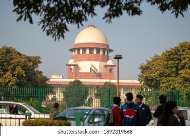 New Delhi, India., January 22 2020:  Supreme Court Of India Building.