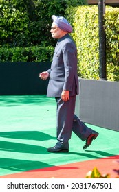 New Delhi, India, March 29, 2012. Indian Prime Minister Manmohan Singh At Taj Place Hotel, New Delhi, India.