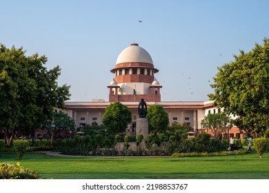 New Delhi, India-May 4 2018: Supreme Court Of India Building In New Delhi, India.