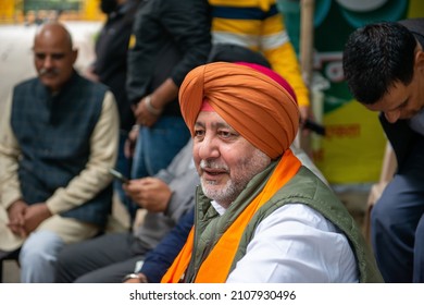 New Delhi, India-Nov 19 2021: Congress Leader Jasbir Singh Dimpa, A Lok Sabha Member From Khadoor Sahib, Punjab