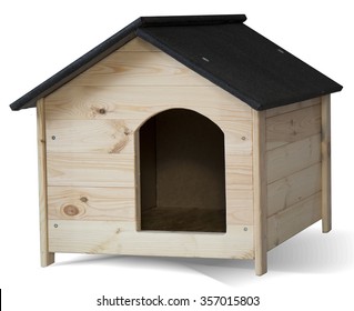 New doghouse isolated