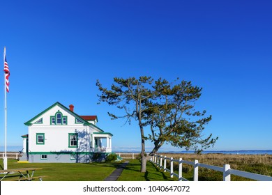 New Dungeness Lighthouse, Washington State, USA