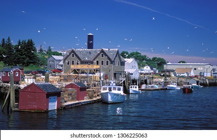 New England Fishing Village, Vinalhaven Island, Maine