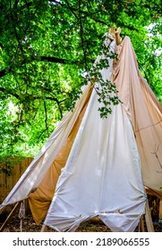 New Entertainment Tent At A Meadow - Photo