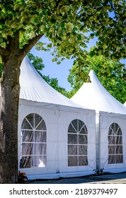 New Entertainment Tent At A Meadow - Photo