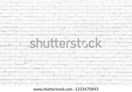 New ERA White brick wall texture for background 