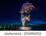 New Year’s Eve Fireworks display from Brighton Jetty, Adelaide, South Australia