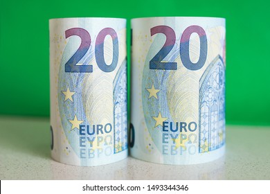 New Fiscal Year 2020 - Euro Exchange Rate - 20 Euro Bills