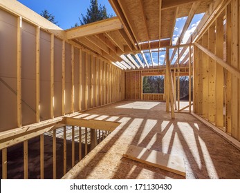 New framing construction of a  house