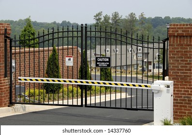 New Gated Community With Focus On The Security Gate