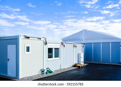 New Gray Mobile Home Container