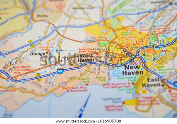 New Haven Map Background Stock Photo 1016905708 | Shutterstock