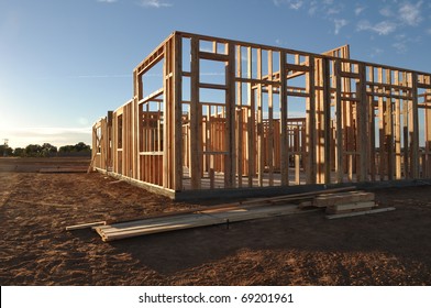 New Home Under Construction