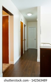 New House Empty Hallway Interior