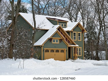 New House In Winter