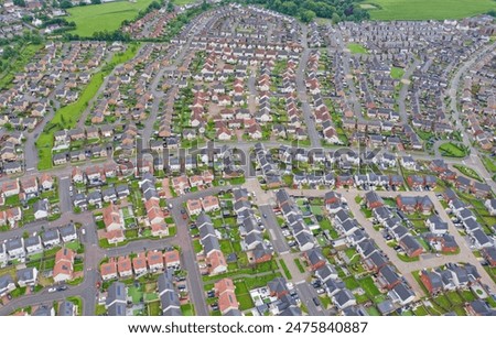 New housing development at Dargavel in Bishopton