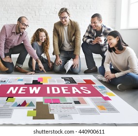 New Ideas Design Objective Proposition Vision Concept