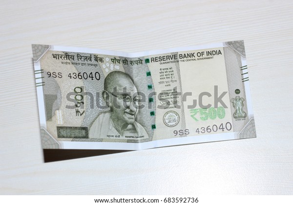 New Indian Currency Rupees 500 Stock Photo (Edit Now) 683592736