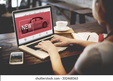New Innovation Technology Car Homepage Concept