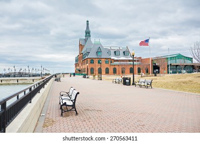 New Jersey Liberty State Park And The Historic Train Station