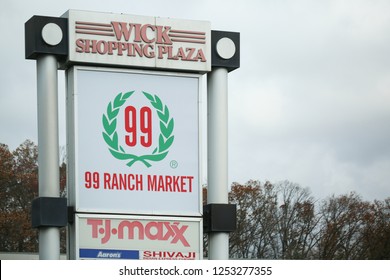 New Jersey, November 26, 2018:Ranch 99 Market At The New Jersey. Chinese Supermarket. 