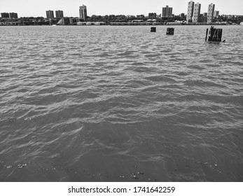 New Jersey Skyline From Riverside Park, Manhattan