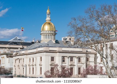 New Jersey State Capitol Building In Trenton