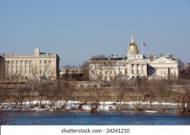 New Jersey State House And Capitol Complex In Trenton