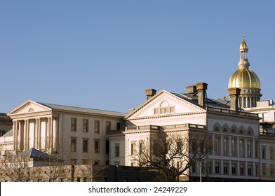 New Jersey state house and capitol complex in Trenton