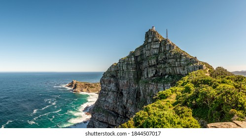 New lighthouse at Cape Point (South Africa) during winter season - Shutterstock ID 1844507017