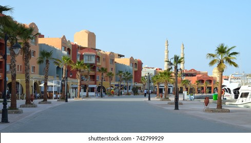 New Marina Promenade Street, Egypt, Hurghada