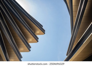  
New Masarycka building, Prague modern architecture. - Powered by Shutterstock