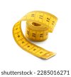 measuring tape isolated