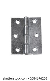 New Metal Window Hinge Metal On Isolated White Background