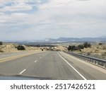 New Mexican Road Mountain Vista