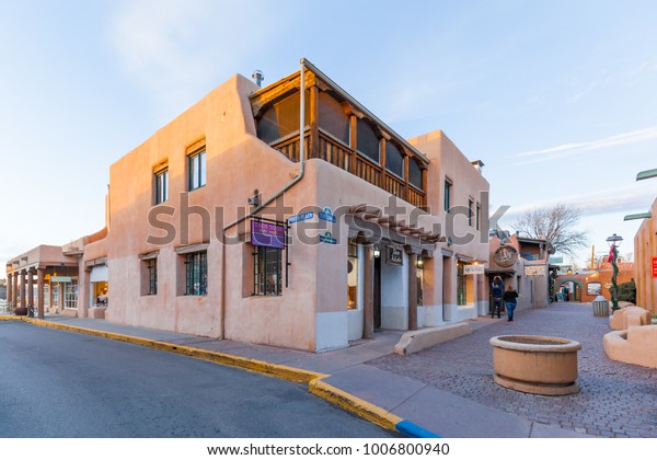 Old Town Santa Fe >> New Mexico Usa December 25 2017 Stock Photo Edit Now Old Town Santa Fe >> New Mexico Usa December 25 2017 Stock Photo Edit Now