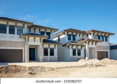 New Modern Florida Residential Houses Stock Photo 1724382757 | Shutterstock