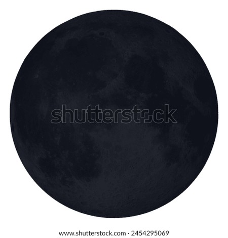 Similar – Image, Stock Photo waxing moon Evening