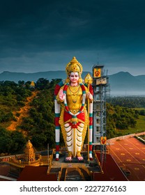 New Murugan Temple, World's tallest Muthumalai Murugan statue, kodikadu.10, Salem, Tamil Nadu 636010 - Shutterstock ID 2227276163