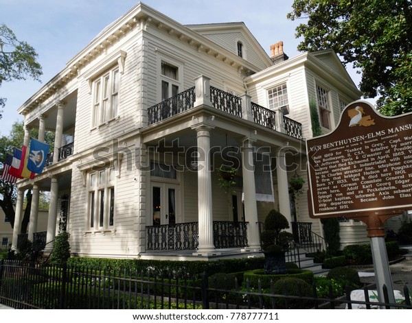 New Orleans 2017 Old Mansion Built Stock Photo 778777711 | Shutterstock