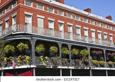 New Orleans - A New Orleans Balcony In The French Quarter